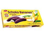 Шоколадні цукерки з банановим кремом Schoko Bananen 300г. Німеччина, фото 2