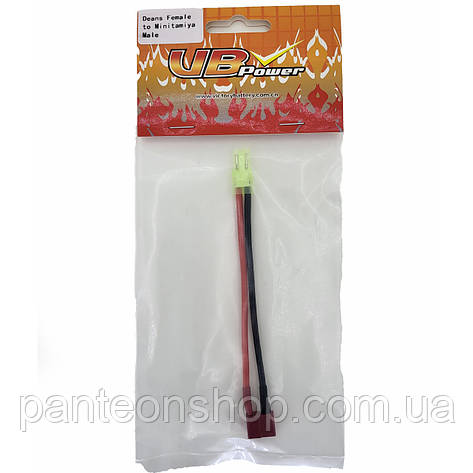 Перехідник акумулятора T-connector na Tamiya - T мама на Tamiya тато (для страйкболу), фото 1