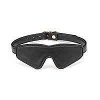 Маска на очі Liebe Seele Black Organosilicon Blindfold