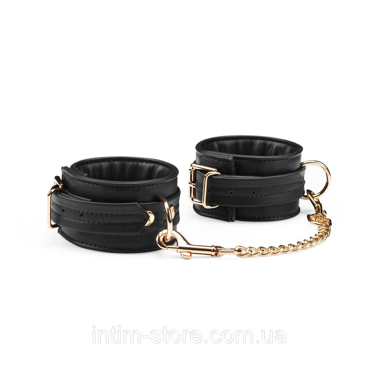 Наручники Liebe Seele Black Organosilicon Wrist Cuff, фото 1