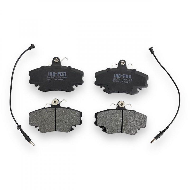 Гальмівні колодки передні Dacia Logan Sandero Renault Clio ll Logan Megan Peugeot 205 305 309 (INA-FOR