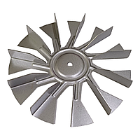 Крильчатка вентилятора духовки Zanussi 3581960980 (метал 11 лопатей)
