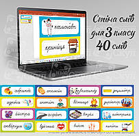 Стіна слів 3 клас