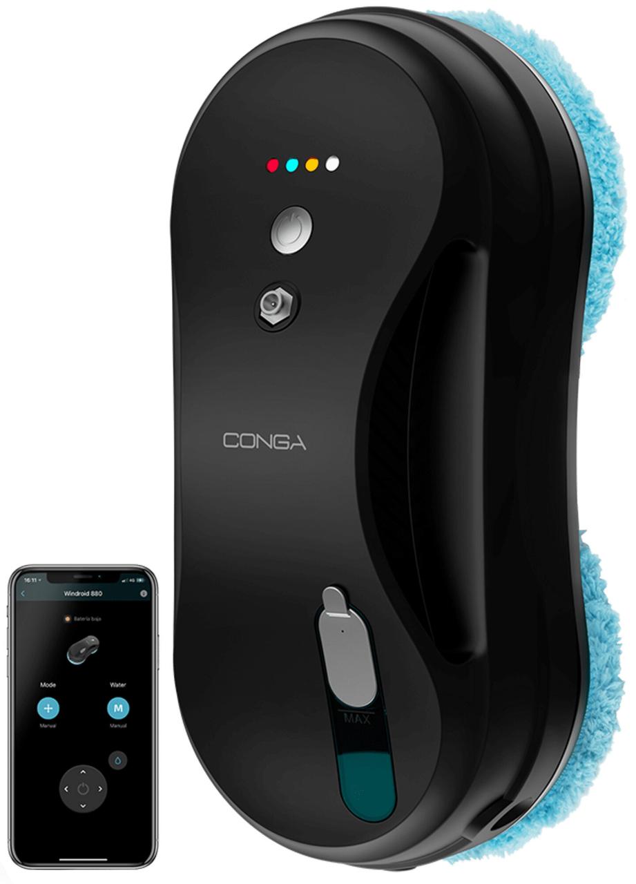 Робот для мийки вікон Cecotec Conga WinDroid 880 SprayWater Connected T , Гарантія, фото 1
