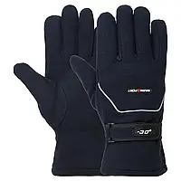Перчатки спортивные теплые на меху SP-Sport BC-8560 размер универсальный Темно-синий