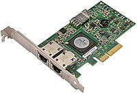 Мережева карта 2xRJ-45 Broadcom dual Gigabit Ethernet PCIE X4 NetXtreme II 5709, pci-e