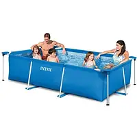 Каркасный бассейн Intex I-58983 1662 литров 220х150х60 см с эффектом мозайки BK322-01