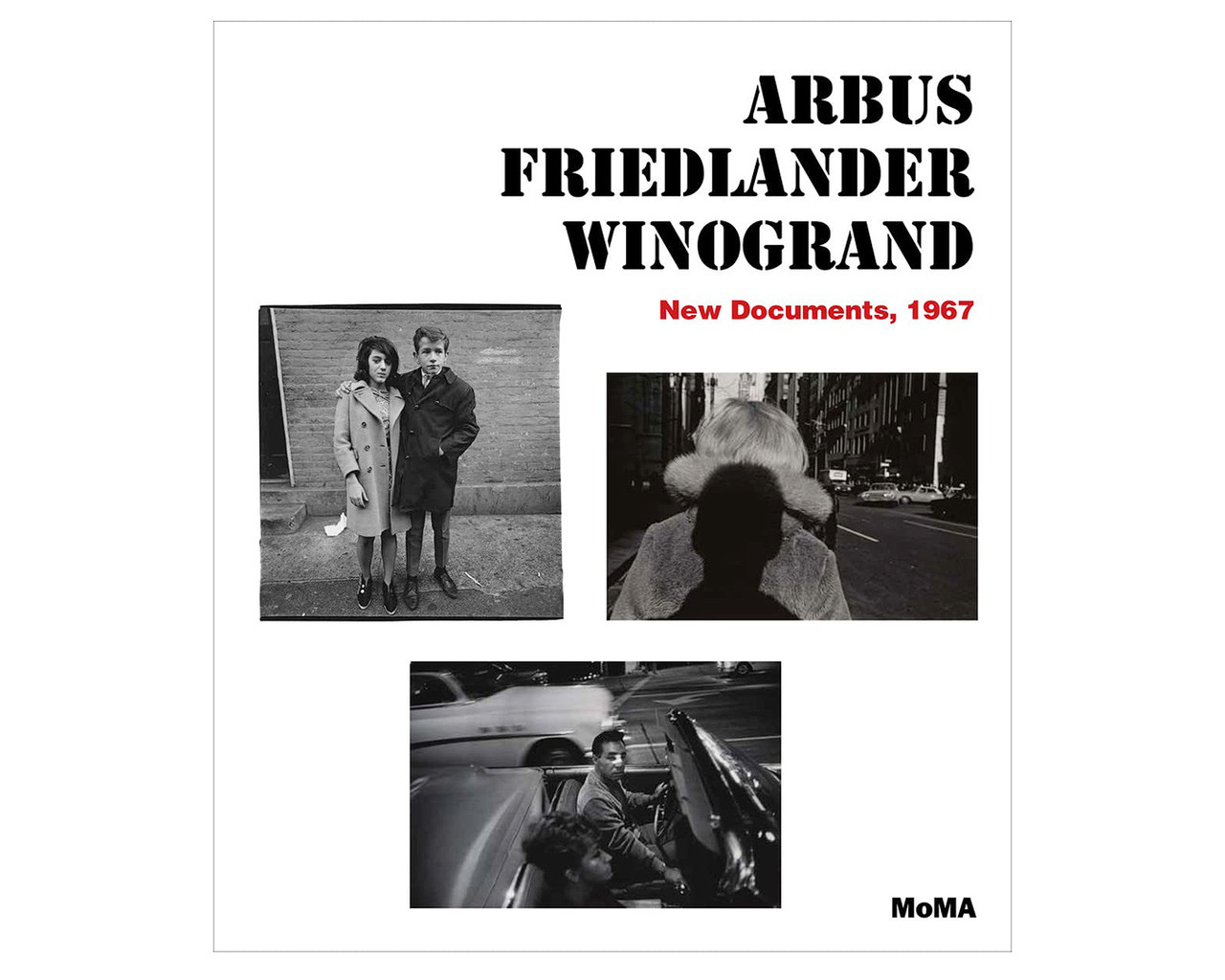 Книга фотоальбоми відомих фотографів Arbus/Friedlander/Winogrand: New Documents, 1967 книги про фотографів