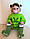 Лялька Реборн Reborn 55 см вініл-силіконова Женя в наборі із соскою, пляшкою. Можна купати, фото 3