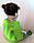 Лялька Реборн Reborn 55 см вініл-силіконова Женя в наборі із соскою, пляшкою. Можна купати, фото 8