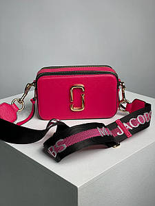 Жіноча Сумка Marc Jacobs The Snapshot Fuchsia Black