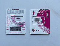 Сім картки Чехії T-mobile Sim cards Czech Republic