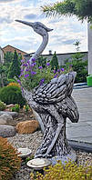 Скульптура кашпо Птах #1 бетон 75 см