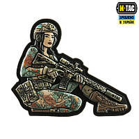 M-Tac Резиновый шеврон патч Tactical girl « Якудза Снайпер » пвх для военных
