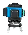 3D Лазерний нівелір Kraissmann 12 3D-LLA 30 RB Професійна лінія (Синій промінь), фото 3