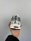 Жіночі кросівки Asics GT-2160 текстильні Асікс зі шкіряними вставками сірі, фото 5