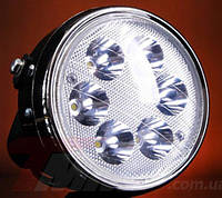 Фара Дельта круглая хром LED-6 ( светодиодная 6 диодов 18W ) 16104668