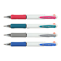 Ручка кулькова автоматична  3 в 1, синій, чорний, червоний