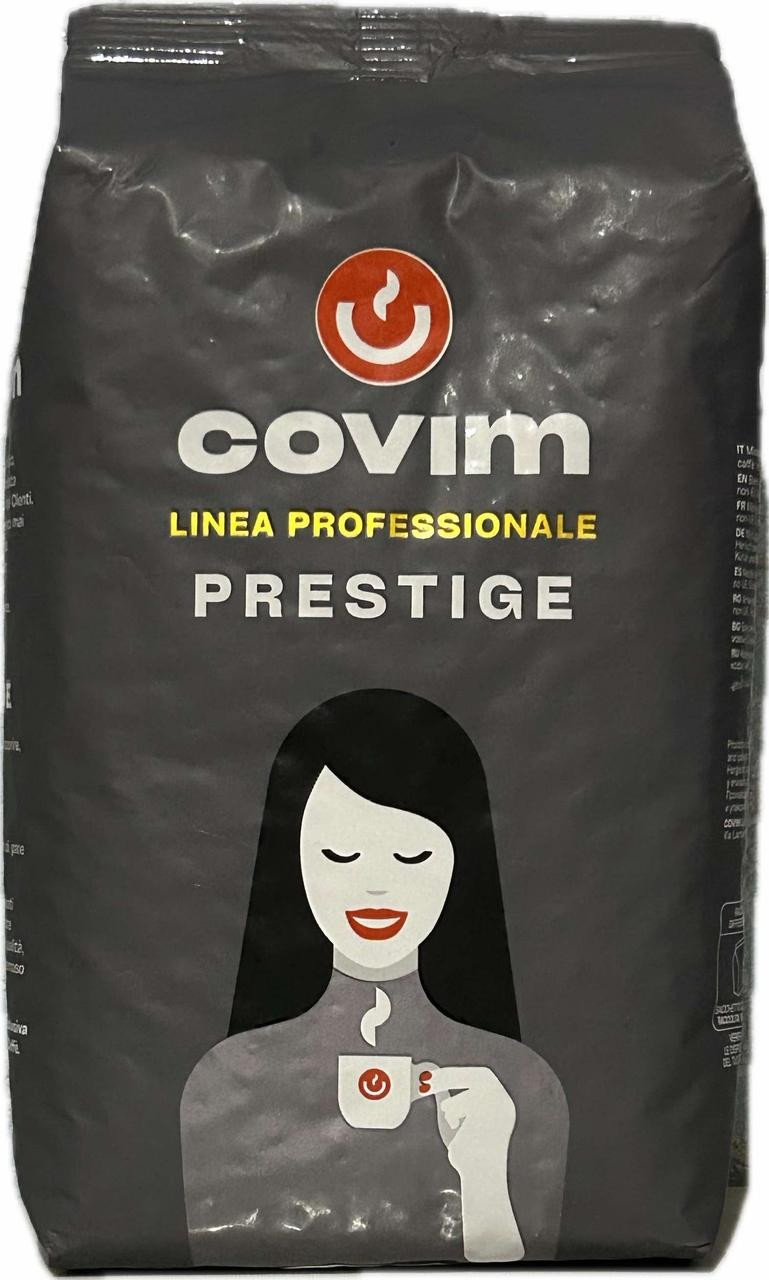ОРИГІНАЛ! Кава в зернах Covim Prestige 1кг 80/20 Італія