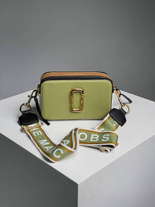 Жіноча Сумка Marc Jacobs The Snapshot Olive Gold