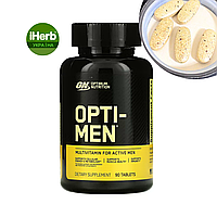 Optimum Nutrition, Opti-Men, мультивітаміни для чоловіків, 90 таблеток