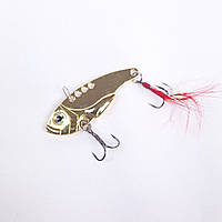 Блесна цикада для рыбалки на щуку окуня VS (золото) 10г цикада приманка