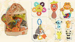 Набір брязкалець 9992 G 8 штук у мішку