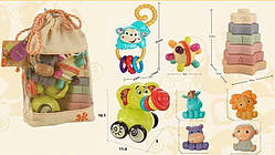 Набір брязкалець 9996 G 8 штук у мішку