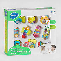 Набір брязкальця 939 "Hola" 10 предметів, в коробці