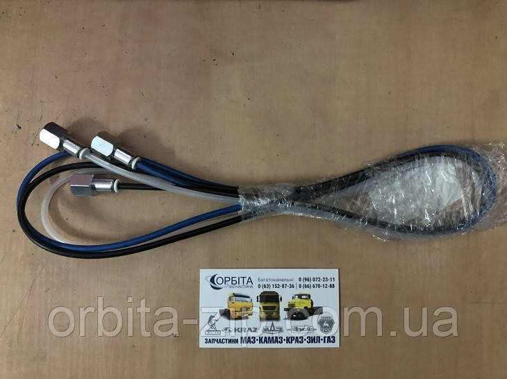 412-1703067/068/069 Трубки ручки перемикання передач КПП КАМАЗ (комплект 3 шт.) (біла, чорна, синя)