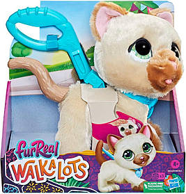 Інтерактивна іграшка вихованець кошеня на повідці Фурріал FurReal friends Walkalots Large Racker Cat F8132