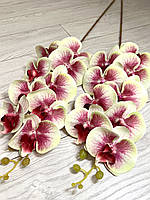 Штучна орхідея фаленопсис 3 D ( 107 см), фото 3