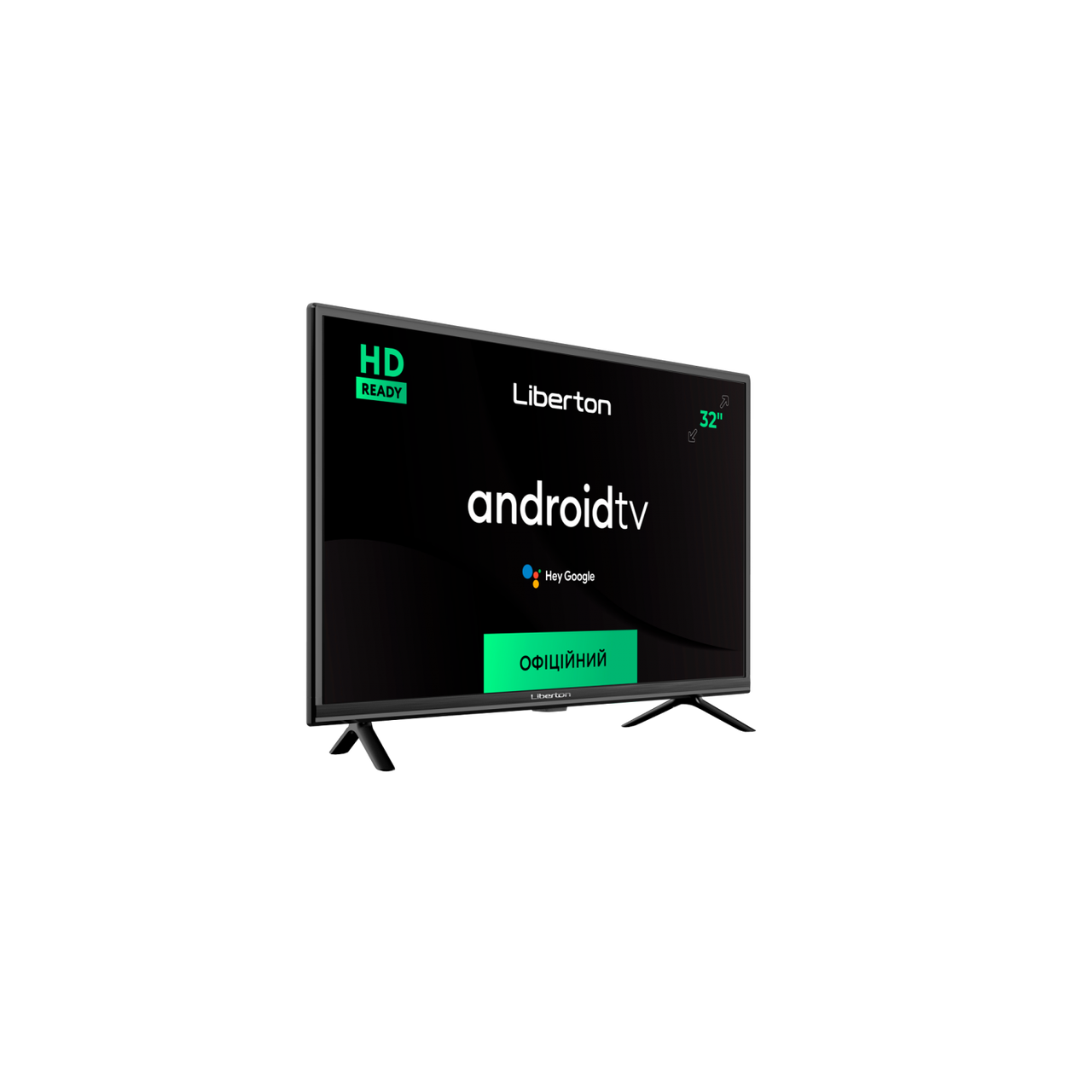 Телевізор LIBERTON LTV-32H01AT, 32" (HD Ready), ANDROID TV, HDR 10, Dolby Audio