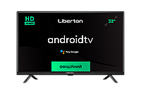 ТЕЛЕВИЗОР Liberton LTV-32H01AT LED 32" 81см, 1366х768пикс. HD ready, ANDROID 11, память 1Гб/8Гб, звук 16Вт