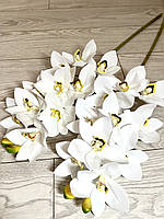 Искусственная латексная орхидея - цимбидиум ( 80 см )