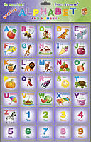 Детский обучающий плакат "Alphabet" англ. азбука Toyvoo Дитячий навчальний плакат "Alphabet" 1168ATS англ.