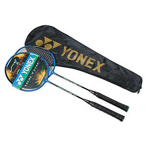 Набір для гри в бадмінтон Yonex 306, ракетки 2 шт., у чохлі