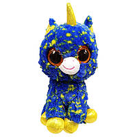 Детская мягкая игрушка Единорог PL0662(Unicorn-Blue) 23 см Toyvoo Дитяча м'яка іграшка Єдиноріг