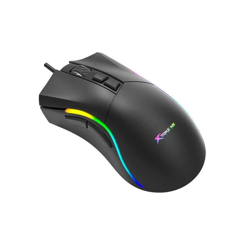 Ігрова миша комп'ютерна дротова з підсвічуванням XTRIKE ME GM-226 gaming Mouse геймерська мишка RGB 7200 DPI