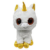 Детская мягкая игрушка Единорог PL0662(Unicorn-White) 23 см Toyvoo Дитяча м'яка іграшка Єдиноріг