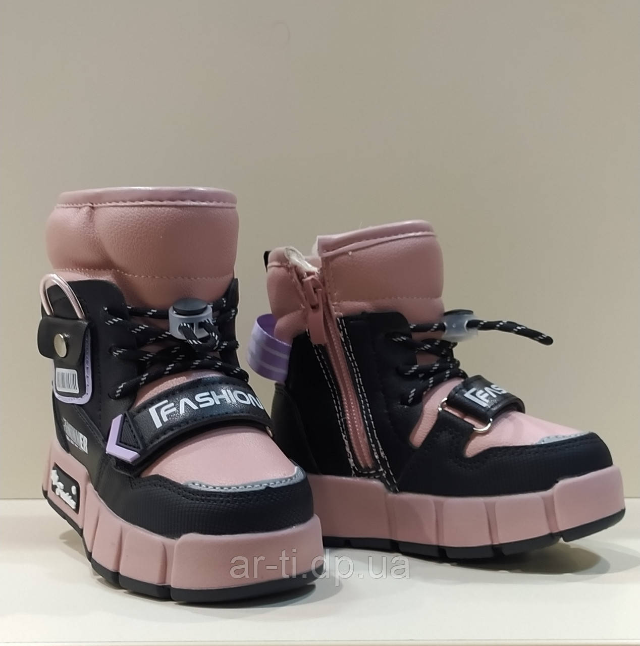 Зимові чоботи сноубутси на дівчинку 22,23,25,25,26 розміру, фото 1