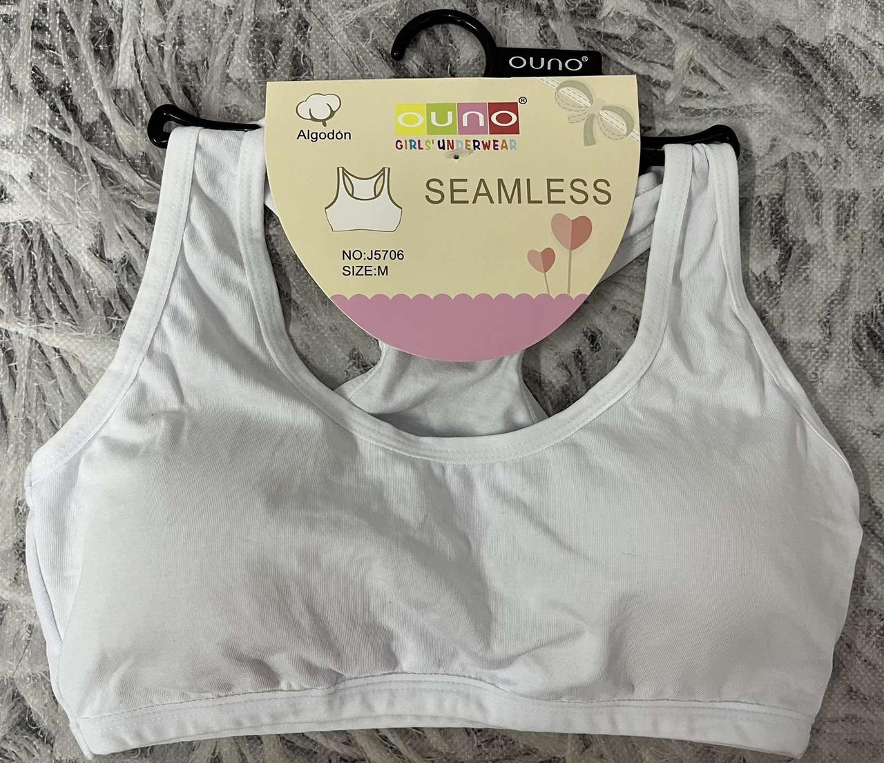 Топ дитячий Розмір m ( 11-12 років) з поролоном Ouno Тканина 95% котон 5% еластан