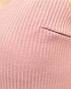 Сорочка жіноча рубчик Рожева пудра, фото 4