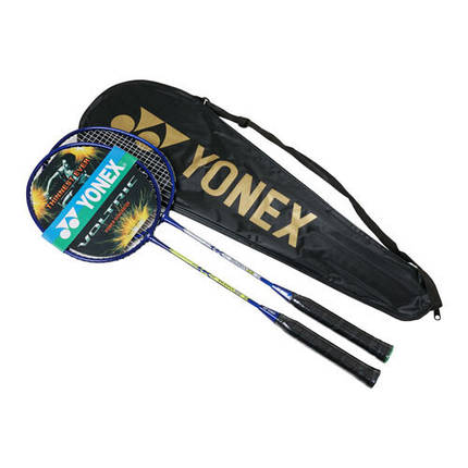Набір для гри в бадмінтон Yonex Nano Speed, 2 шт., чохол PU, лита ракетка, фото 3