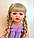 Лялька Реборн Reborn 55 см вініл-силіконова Варя в наборі з соскою, пляшкою.  Можна купати, фото 2