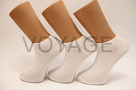 Чоловічі шкарпетки короткі з бавовни класика КЛ 41-45 білий