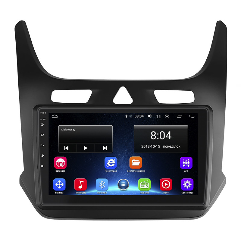 Штатна магнітола Lesko для Chevrolet Cobalt II 2011-2016 екран 9" 2/32Gb Wi-Fi GPS Base Шевроле Кобальт 4 шт.