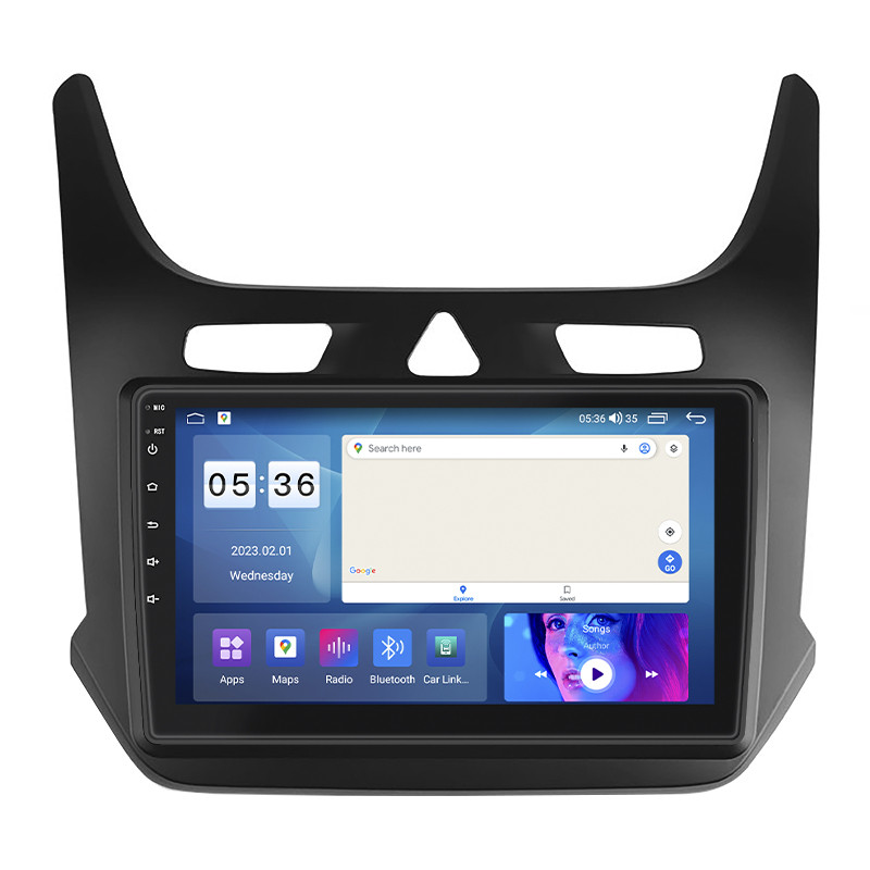 Штатна магнітола Lesko для Chevrolet Cobalt II 2011-2016 IPS 9" 2/32Gb CarPlay 4G Wi-Fi GPS Prime Шевроле 4 шт.