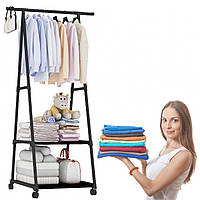 Универсальная прочная напольная передвижная стойка, вешалка для одежды Coat Rack, стойка для одежды дома