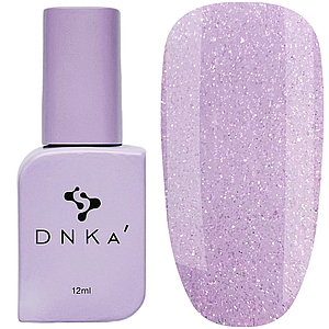 Рідкий акригель DNKa Liquid Acrygel №0003 Plum Tart, 12 мл ніжно-лавандовий зі сріблом